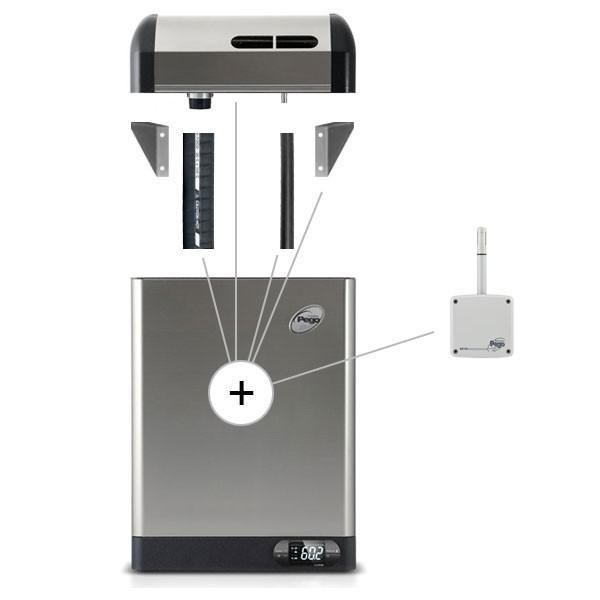 Pego EasySteam ES MINI KIT DS merülőelektródás légnedvesítő, ventilátoral, split